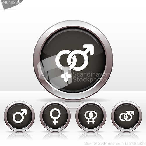 Image of Male and  female symbols.