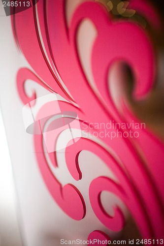 Image of Beautiful bright pink pattern