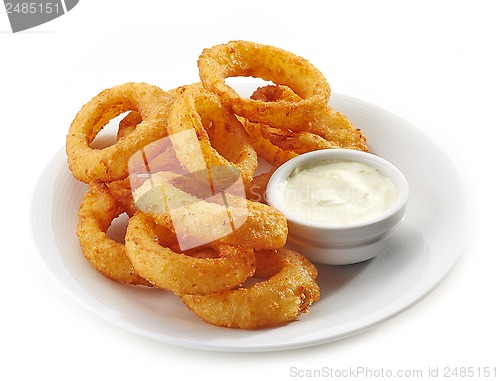 Image of fried calamari rings