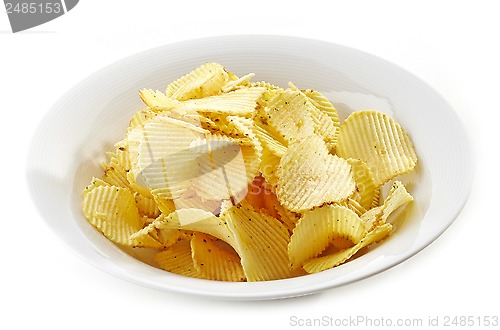 Image of Potato chips bowl
