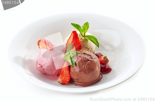 Image of Ice cream portion