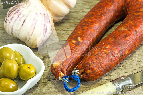 Image of chorizo sausage