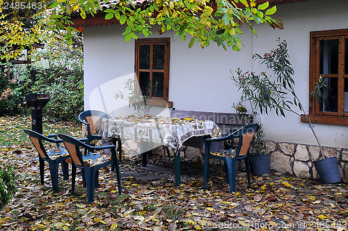 Image of Garden in the Fall