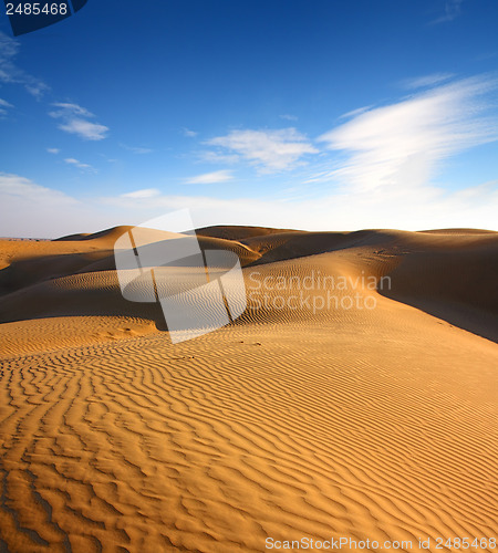 Image of landsape in desert