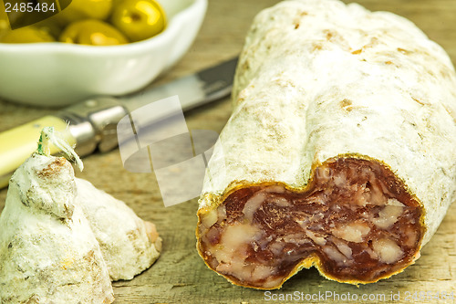 Image of salami of France