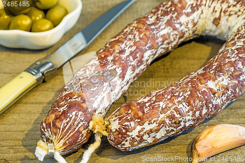 Image of salami of France