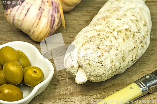 Image of salami of France