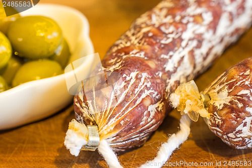 Image of salami of France