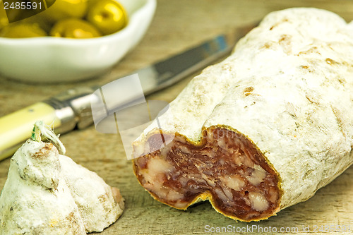 Image of salami of France