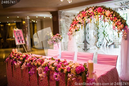 Image of Floral arch