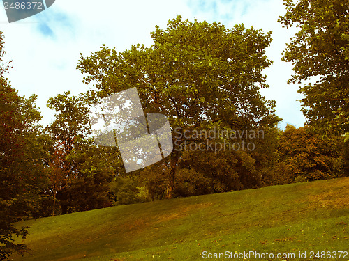 Image of Retro look Kelvingrove, Glasgow