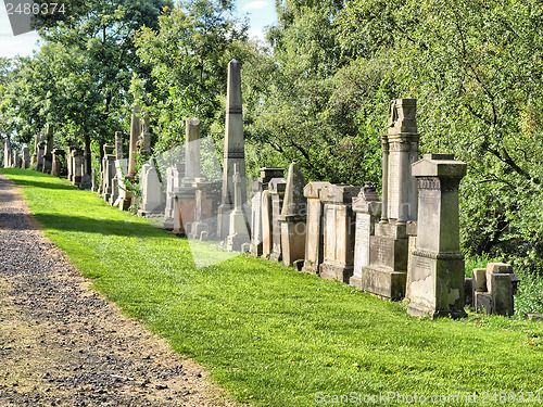 Image of Glasgow necropolis - HDR