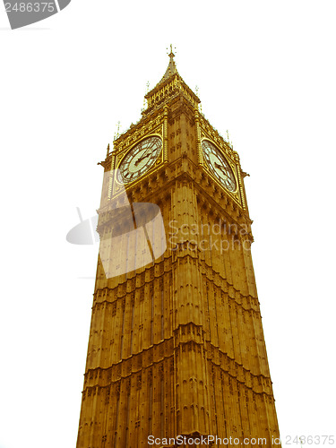 Image of Retro looking Big Ben