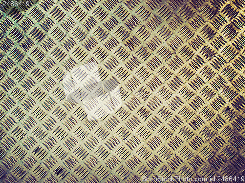 Image of Vintage retro steel background