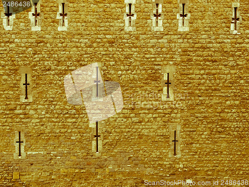 Image of Retro looking Tower of London