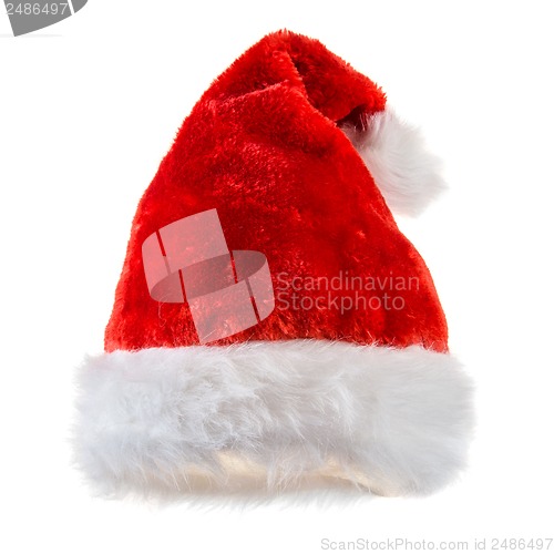 Image of Santa claus red hat.