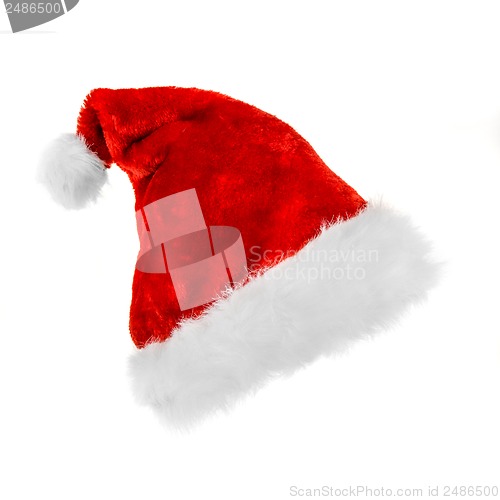 Image of Santa claus red hat.