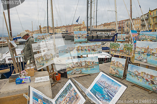 Image of Sant-Tropez Street Artist