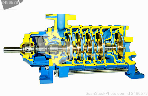 Image of Disassembled Generator  