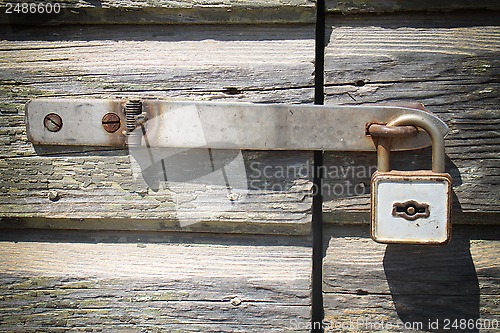 Image of Old padlock