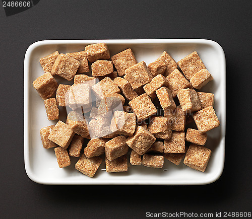 Image of brown sugar cubes