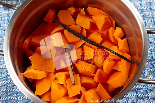 Image of pumpkin pieces