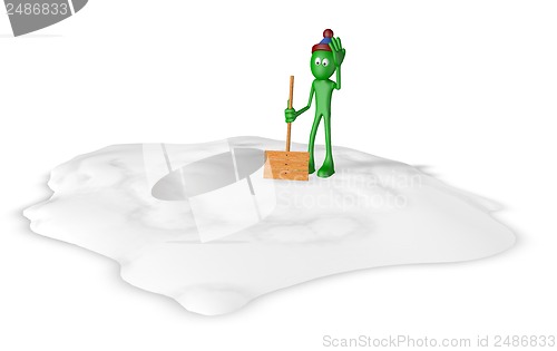 Image of snow shovel