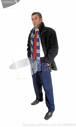 Image of Man in coat.