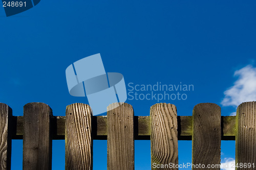 Image of Wood Fence Detail