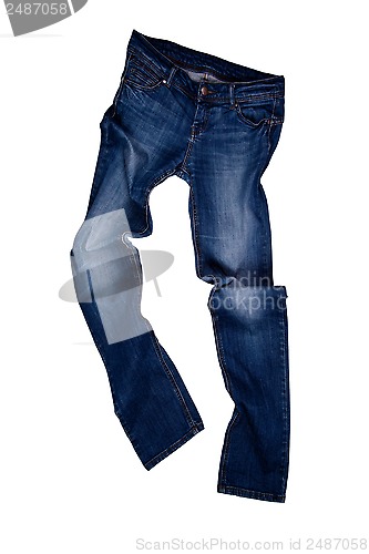 Image of blue jeans