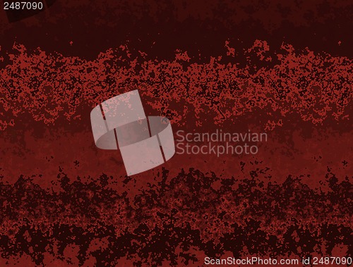 Image of Red Abstract grunge texture background