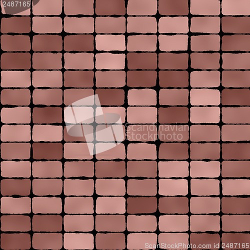 Image of Beige and brown floor tiles