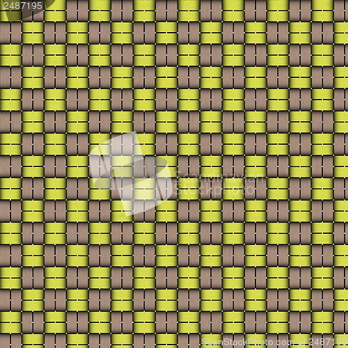 Image of seamless texture of wood weaving