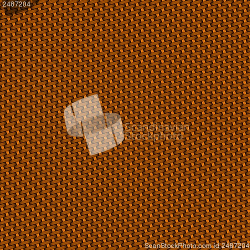 Image of brown woven textile background