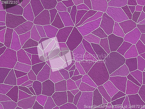 Image of Glance violet rocks seamless pattern