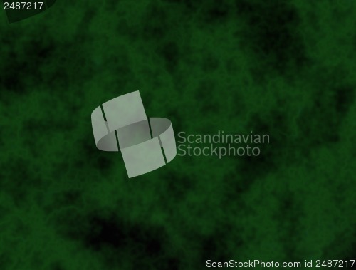 Image of Space nebula - green abstract background