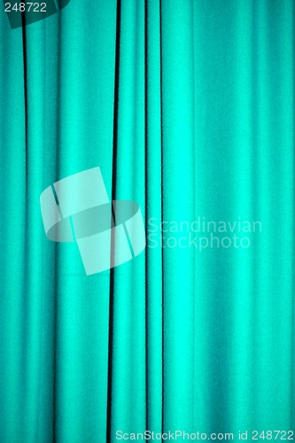 Image of Turquoise fabric