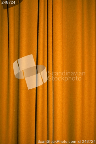 Image of Golden fabric