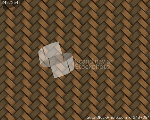 Image of Seamless rattan weave background macro image