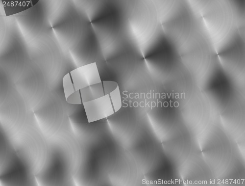 Image of Fish scales background pattern in metal