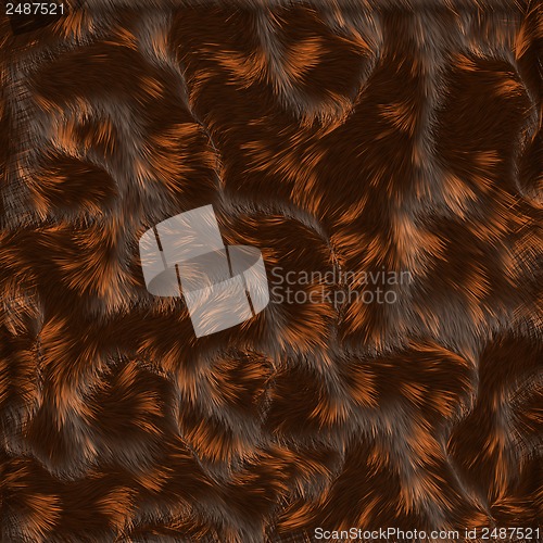 Image of Close up fur texture to background