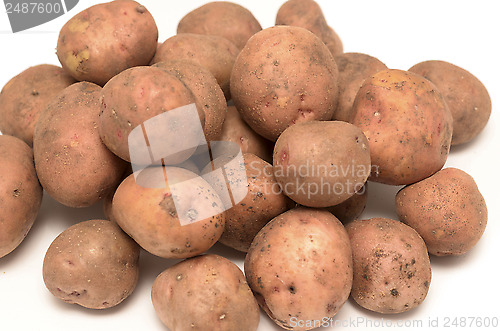 Image of raw potatoes