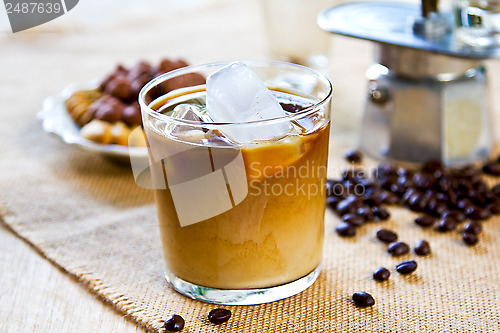 Image of Ice coffee with milk