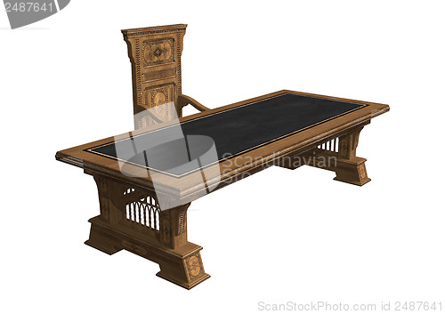 Image of Table and Chair