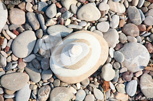 Image of Sea stones background