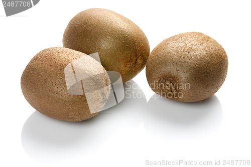 Image of Kiwi fruit isolated on white background