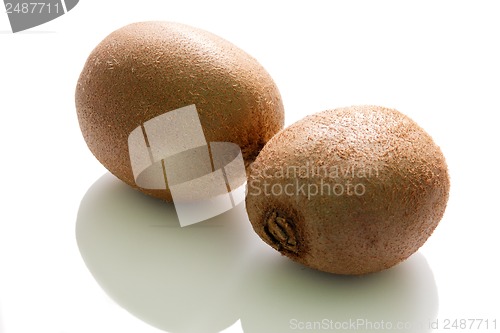 Image of Kiwi fruit isolated on white background