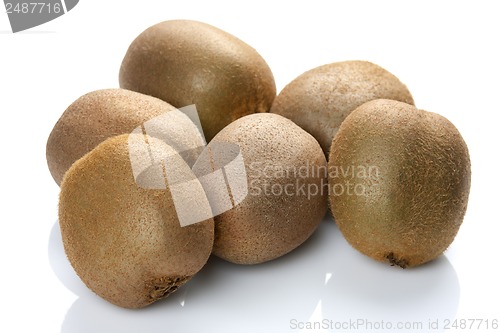 Image of Kiwi fruit isolated on white background