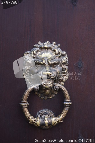 Image of Ancient door knocker