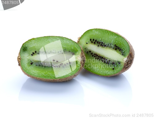 Image of Kiwi fruit isolated on white background